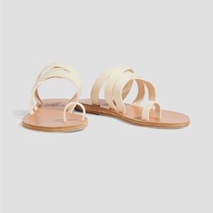 NIB Ancient Greek Sandals in Gordio off white leather sz 40